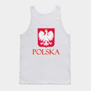 Poland - Coat of Arms Design Tank Top